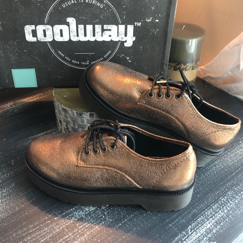 New Coolway platform oxfords